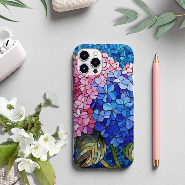 Watercolor Hydrangea Flowers  Case-Mate iPhone Case (Creator Uploaded)