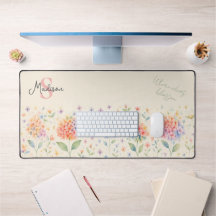 Watercolor Hydrangeas in Pastel Bloom