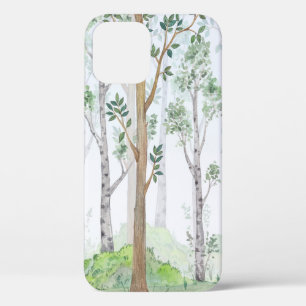 Watercolor illustration-Fairy forest. Children's i iPhone 12 Case