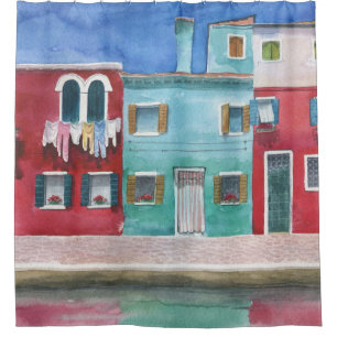 Watercolor Italy: Hand Drawn
