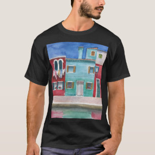Watercolor Italy: Hand Drawn T-Shirt