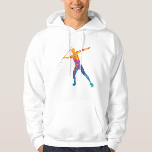 Watercolor Javelin Sports Hoodie
