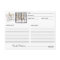 Watercolor Kitchen Utensils Bridal Shower Recipe