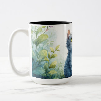 Watercolor Kitten Coffee Mug – Cute Cat Lover Gift