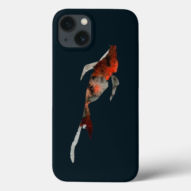 Watercolor koi fish illustration Case-Mate iPhone case (Back)