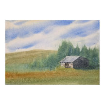 Watercolor Landscape Painting