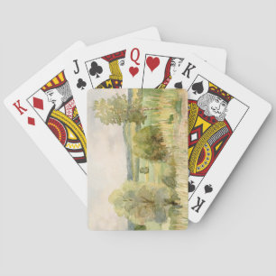 Watercolor Landscape Playing Cards