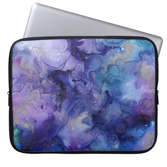 Watercolor Laptop Sleeve (Front)