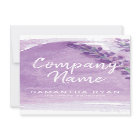 Watercolor Lavender Essential Oils