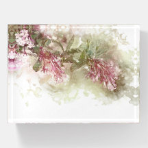 Watercolor Lavender Purple Jasmine