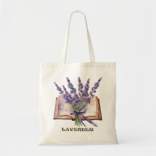 Watercolor Lavender  Tote Bag