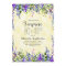 Watercolor Lavender Yellow Surprise 80th Birthday