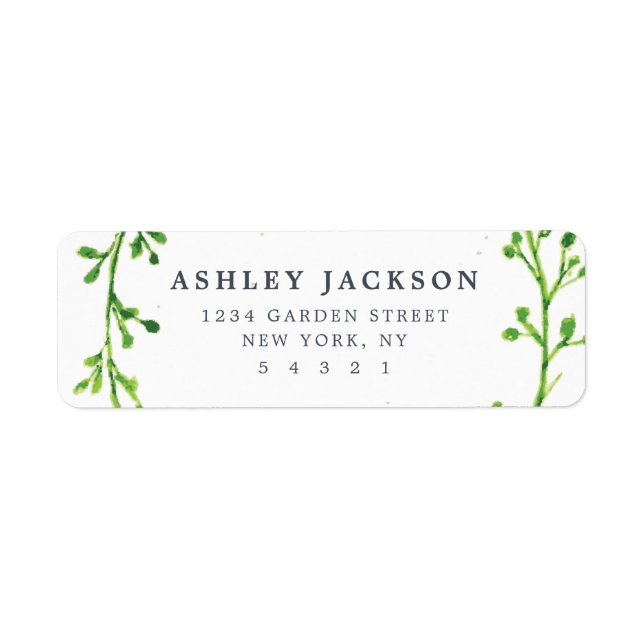 Watercolor Leaves (Front)