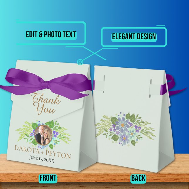 Watercolor Leaves 09b Wedding Favor Box (Please enjoy our design and see the others in the collection.)