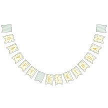 Watercolor Lemon 1st Birthday Banner