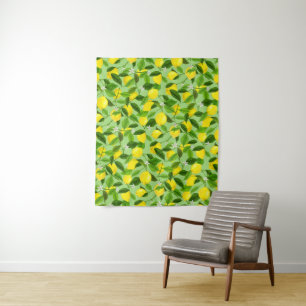 Watercolor Lemon 3 Tapestry