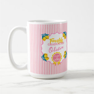Watercolor Lemon Freshly Graduated Party Class 26  Coffee Mug