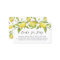 Watercolor Lemon Greenery Book Request Card