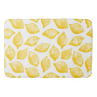 Watercolor Lemon Pattern Citrus