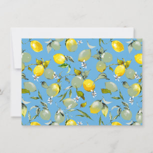 Watercolor lemons 27 announcement
