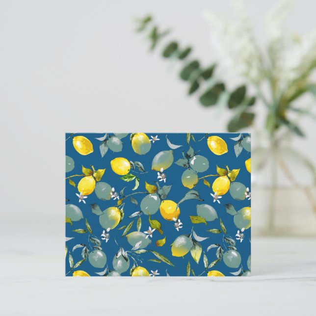 Watercolor lemons 29 announcement (Standing Front)
