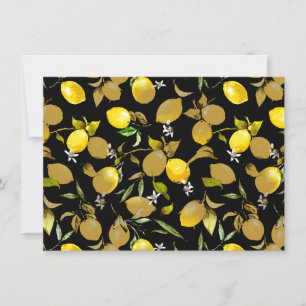 Watercolor lemons 30 announcement