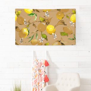 Watercolor lemons 33 banner