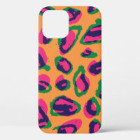 Watercolor leopard animal print illustration patte