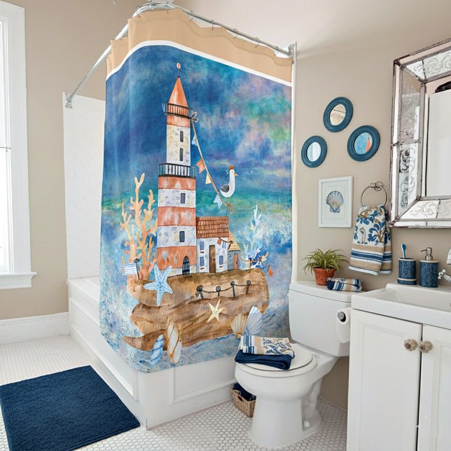 Watercolor lighthouse (Creator Uploaded)