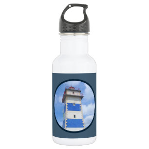 Watercolor lighthouse 532 ml water bottle