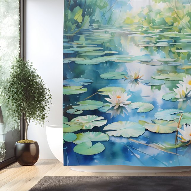 Watercolor Lily Pond Serenity (Creator Uploaded)