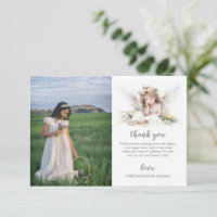 Watercolor Little Angle First Holy Communion