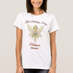 Watercolor Little Fairy Birthday T-Shirt