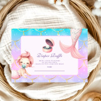 Watercolor Little Pearl Diapper Raffle
