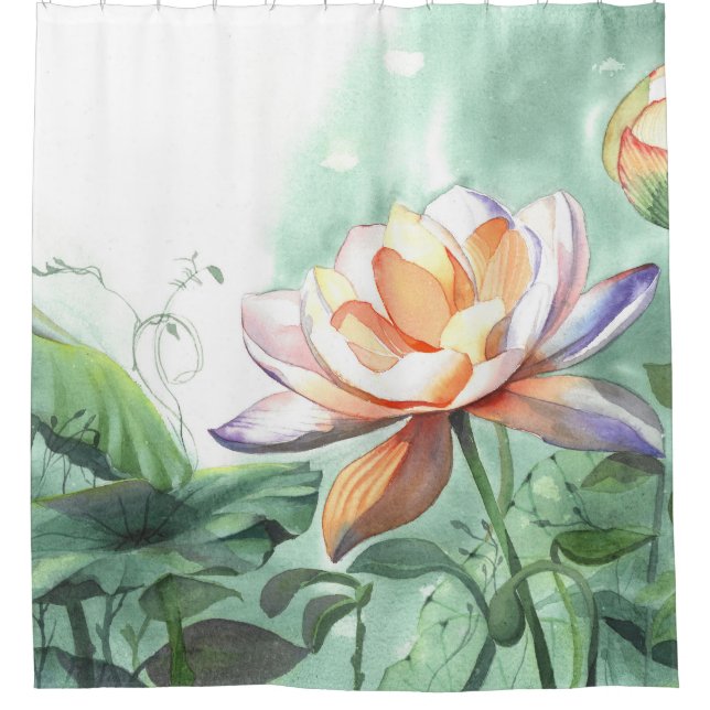 Watercolor Lotus (Front)