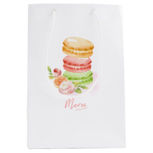 Watercolor MacaroonsGift Bag
