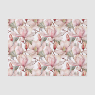 Watercolor Magnolia Tissue Paper