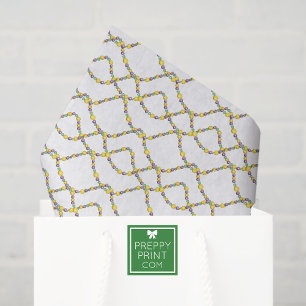 Watercolor Mardi Gras Beads Tissue Paper