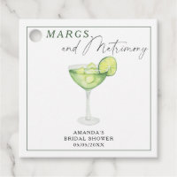 Watercolor Margs & Matrimony Bridal Shower