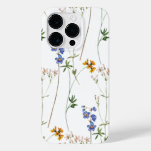 Watercolor Meadow Seamless Pattern Case-Mate iPhone 14 Pro Case