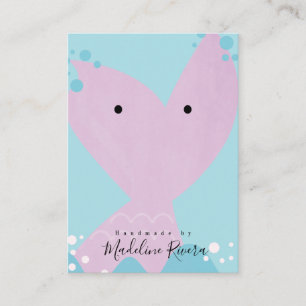 Watercolor Mermaids Artisan Earring Display Cards