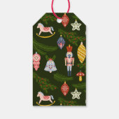Watercolor Merry Christmas Photo Gift Tag (Back)