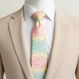 Watercolor mixture tie