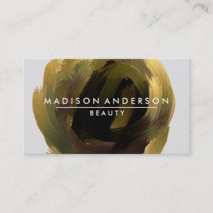 Watercolor Modern Simple & Classic Beauty Business Card