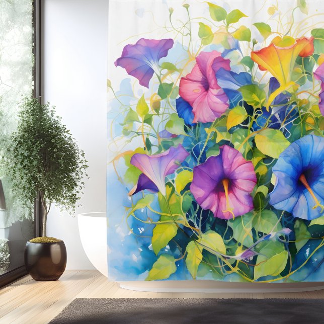 Watercolor Morning Glory Magic (Creator Uploaded)