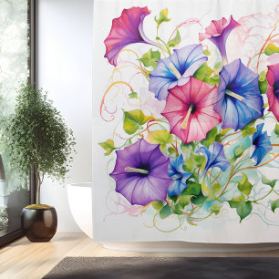 Watercolor Morning Glory Magic