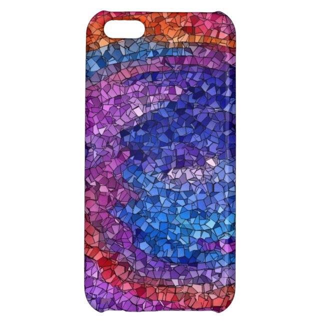 Watercolor Mosaic *iPhone 5* case (Back)