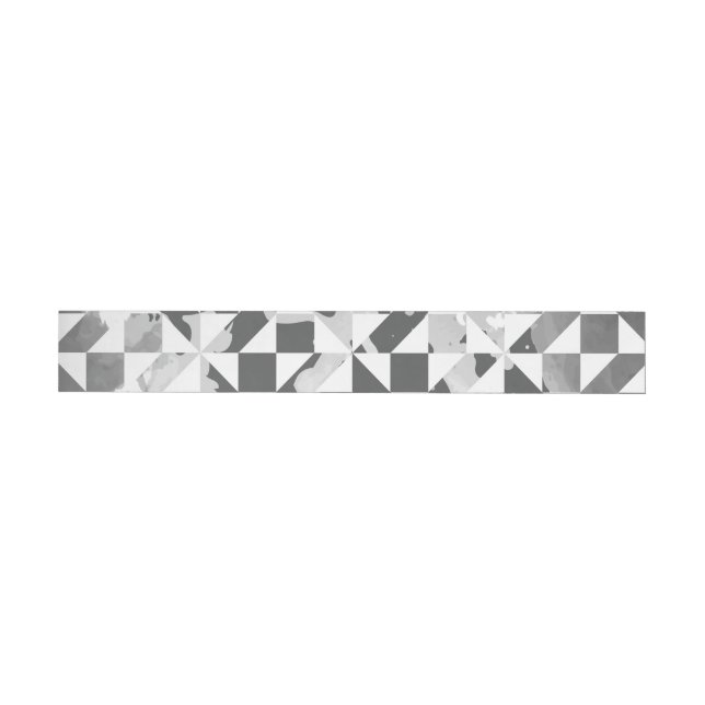 Watercolor motifs 4 wrap around label (Individual)