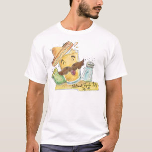 Watercolor National Tequila Day T-Shirt
