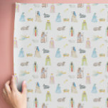 Watercolor Nativity Christmas Wrapping Paper<br><div class="desc">PreppyPrint.com - Add your personalized touch to this wrapping paper. Click "edit design" to change the font,  image size,  etc. Transfer this design onto the products of your choice too! Cover photo by rawpixel.com. Please visit my designer store,  PreppyPrint.com,  for coordinating items.</div>